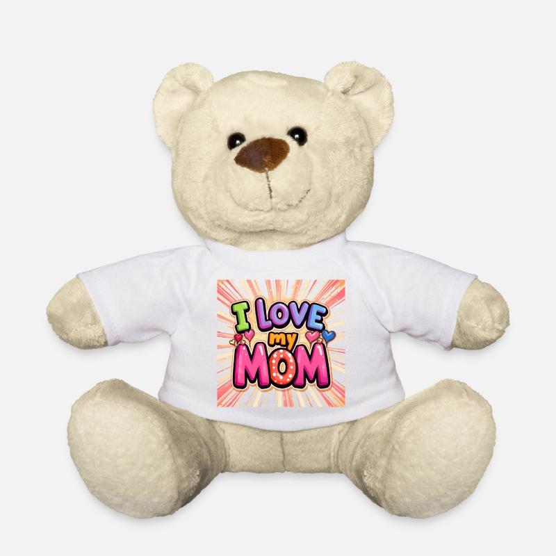 I love my Mama - Teddy Bear - white