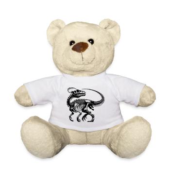 Dino Saurier sein war kein Spaziergang - Teddy - Weiß - Vorne