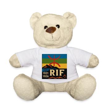 Erbesymbol des Rif - Teddy - Weiß - Vorne