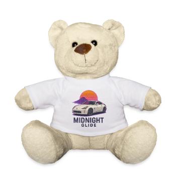 Midnight Glide Retro Sunset Auto - Teddy - Weiß - Vorne