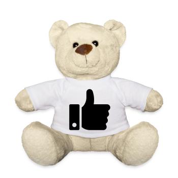Like Hand, Ok Symbol - Teddy - Weiß - Vorne