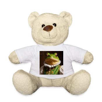 The Renaissance Frog – Royal Amphibians - Teddy Bear - white - Front