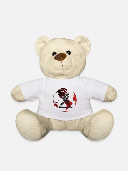 Red Globe Baseballspieler - Teddy - Weiß