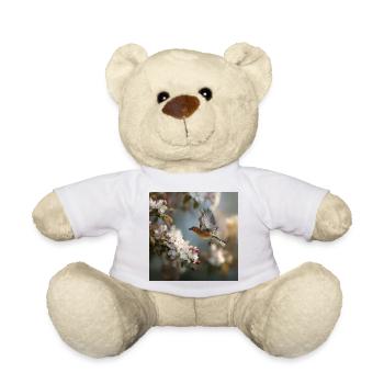 Frühlingssperling im Blütenflug - Teddy - Weiß - Vorne
