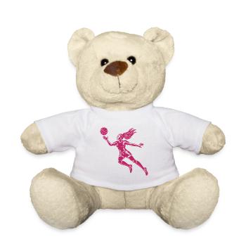 Volleyballspieler - Teddy - Weiß - Vorne