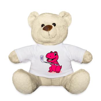 Dinosaure mignon - Joueur de golf enfant - Nounours - blanc - Devant