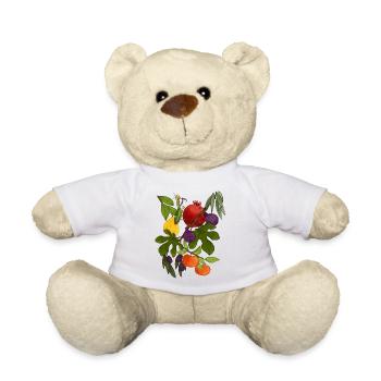 Mediterranean Autumn - Teddy Bear - white - Front