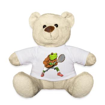 Tennis des Grenouilles - Nounours - blanc - Devant