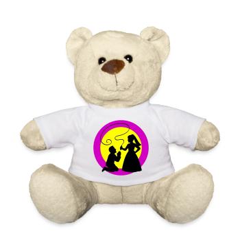 Brautpaar Ehepaar Hochzeit - Teddy - Weiß - Vorne