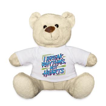 Cardiac TechI Break Rhythms Not Hearts Cath Lab - Teddy - Weiß - Vorne