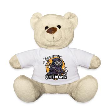 Silent Scythe Hunter Owl - Teddy Bear - white - Front
