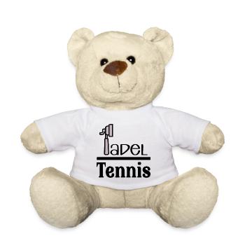 Kaffee Padel-Tennis Padel - Teddy - Weiß - Vorne