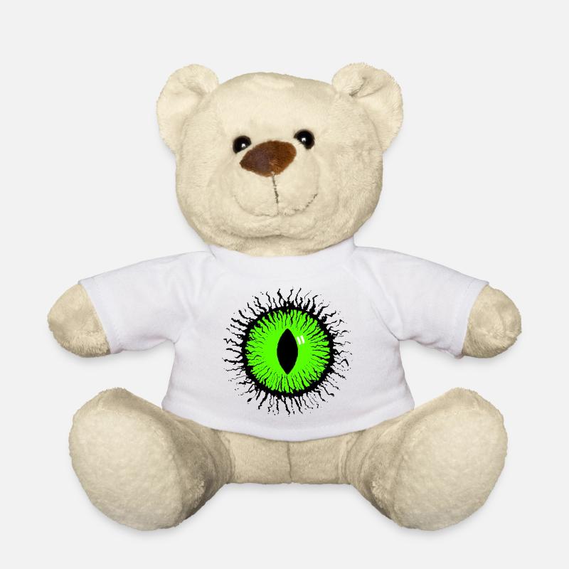 Monstre Oculaire - Nounours - blanc