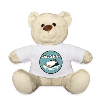 Chill Clairement Pingouin sur la glace - Nounours - blanc - Devant