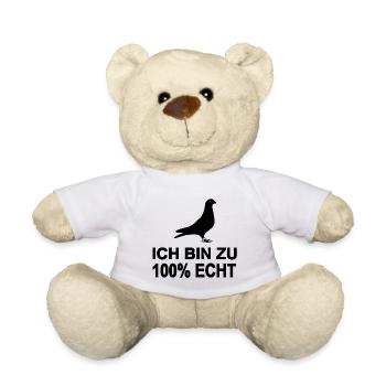 Doves - Teddy Bear - white - Front