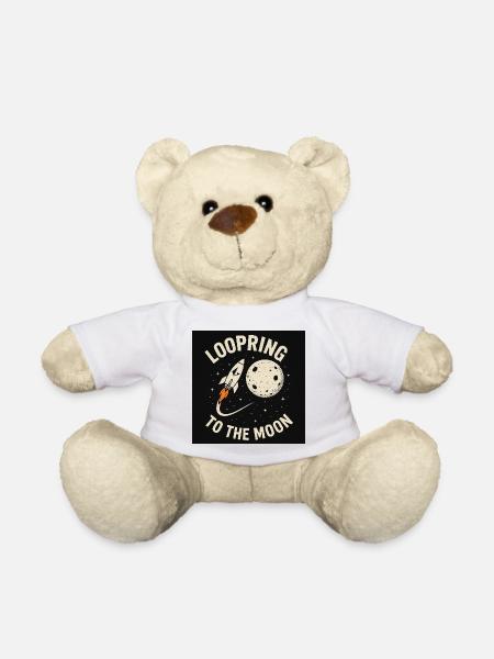 Loopring to the Moon! - Teddy Bear - white