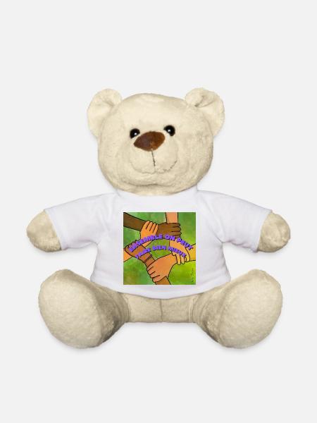 Together we can do much better - Teddy Bear - white