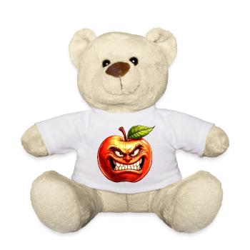 apple - Teddy Bear - white - Front