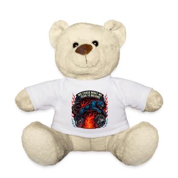 Panthères de Feu : Nous chassons la peur - Nounours - blanc - Devant