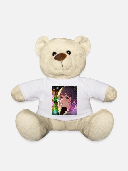 Magical Neon Dream Heroine - Teddy Bear - white