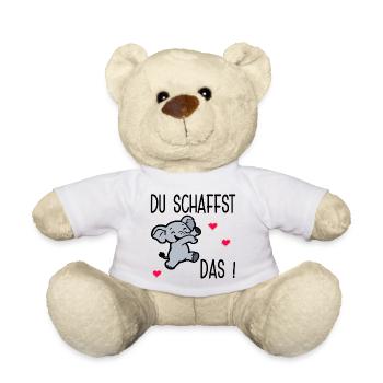 Exams Work - You can do it - Teddy Bear - white - Front