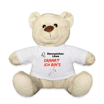 Sternzeichen Jungfrau, Drama? Ich bin’s Geburtstag - Teddy - Weiß - Vorne