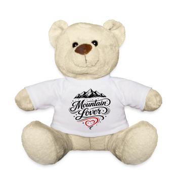 Mountain Lover - Teddy Bear - white - Front