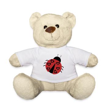 Coccinelle - Nounours - blanc - Devant