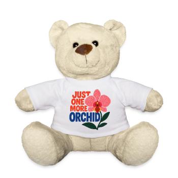 Nur noch eine Orchidee - Teddy - Weiß - Vorne