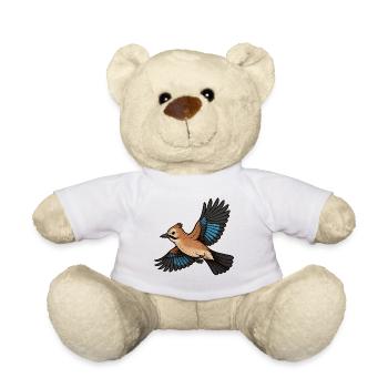 geai - Nounours - blanc - Devant