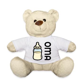 Bébé 2026 - Devenir grand-mère - Nounours - blanc - Devant