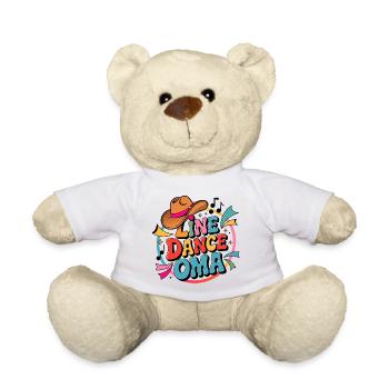 Grand-mère en ligne – Fête western colorée - Nounours - blanc - Devant