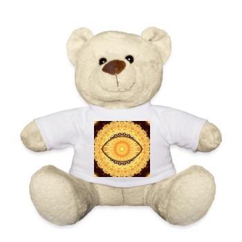 Kaléidoscope du Mandala du Soleil - Nounours - blanc - Devant