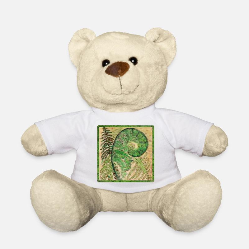 Farn - Teddy - Weiß