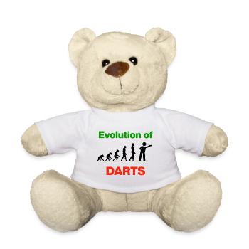 Evolution of Darts, Creation of Perfetion, 180 - Teddy - Weiß - Vorne