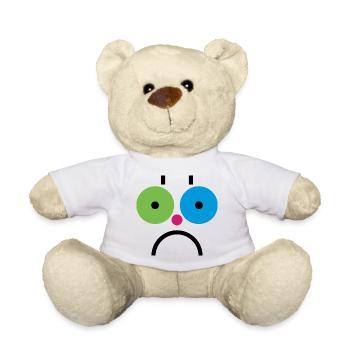 Karneval Kostüm Clown Konfetti Fasching Damen - Teddy - Weiß - Vorne