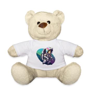 Weltraum Abenteuer Astronaut - Teddy - Weiß - Vorne
