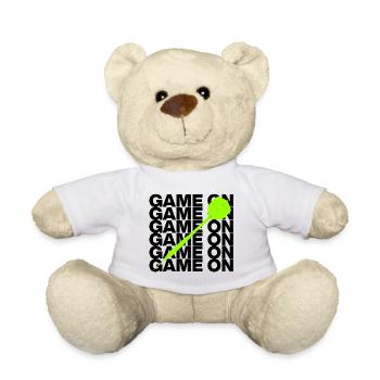 Game On: Dart Attack! ONEHUNDRETEIGHTY, Pfeil grün - Teddy - Weiß - Vorne