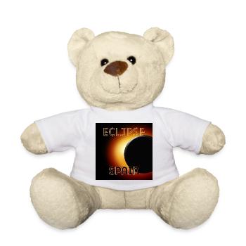 ÉCLIPSE D’ESPAGNE AOÛT 2026 - Nounours - blanc - Devant