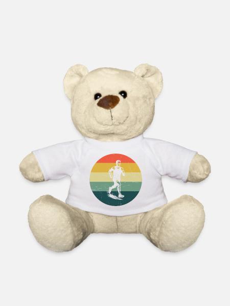 Rennen Power Running Design - Teddy - Weiß