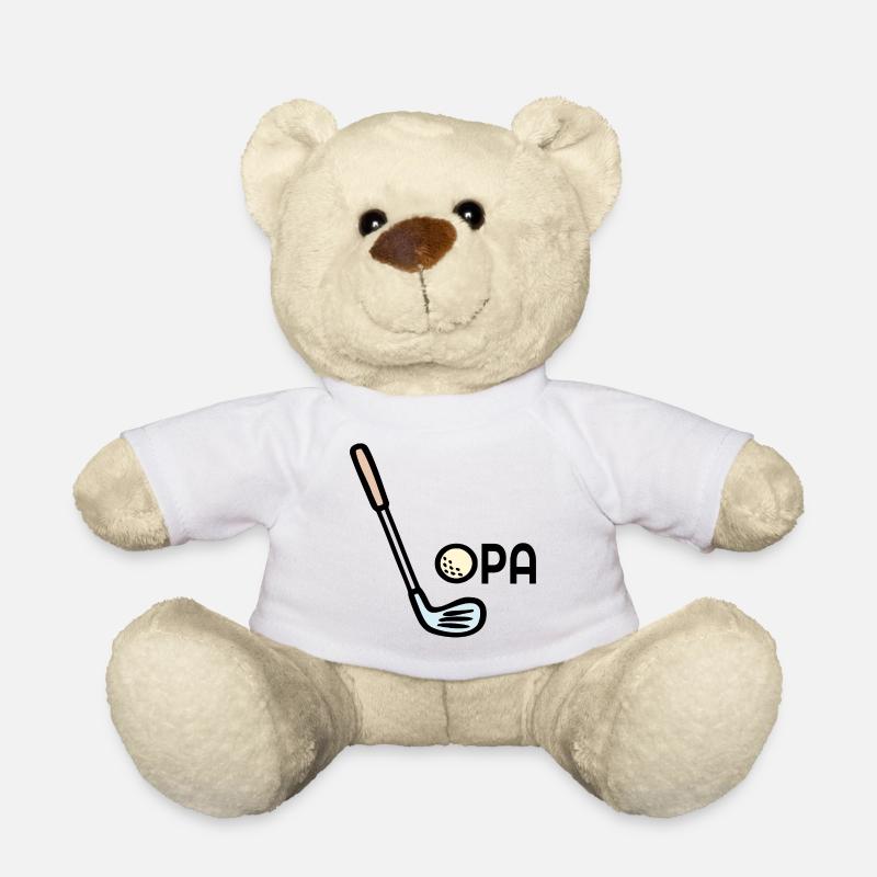 Golf Opa Golfschläger - Teddy - Weiß