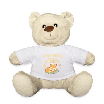 Welcome Little Miracle Fox Variant - Teddy Bear - white - Front