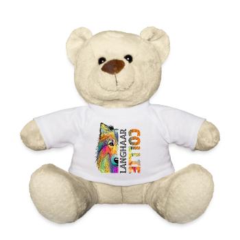 collie - Teddy Bear - white - Front