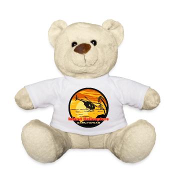 Hélicoptère Islande Hawaii Sunset - Nounours - blanc - Devant