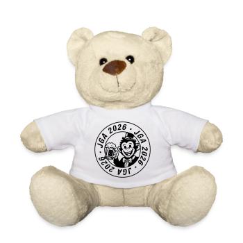 Junggesellenabschied 2026 Jga Affe - Teddy - Weiß - Vorne