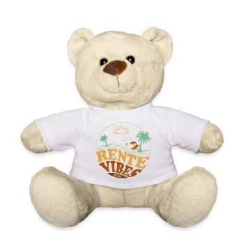 Pension Vibes Beach Retro 2026 Vintage - Teddy Bear - white - Front