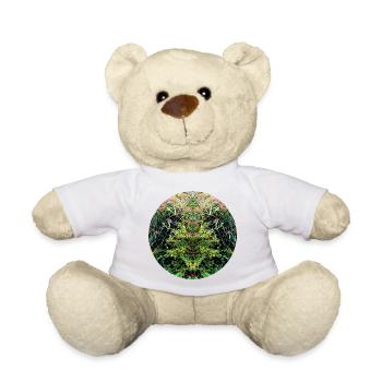 Nature creatures in the reeds - Teddy Bear - white - Front