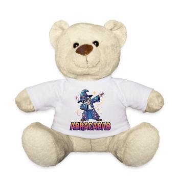Abracadab Wizard Fantasy Meme - Nounours - blanc - Devant