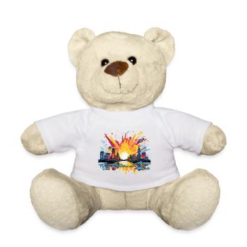 City fireworks Skyline Spritz - Teddy Bear - white - Front