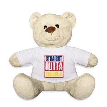 Tout droit sorti du Venezuela - Nounours - blanc - Devant
